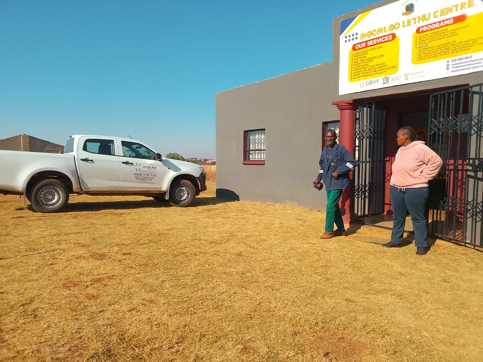 Ingomuso Lethu Centre building in Verena
